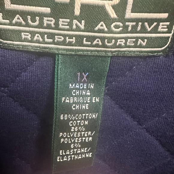Lauren Ralph Lauren Active Quilted Zip-Up Jacket – Navy Blue - Picture 6 of 6